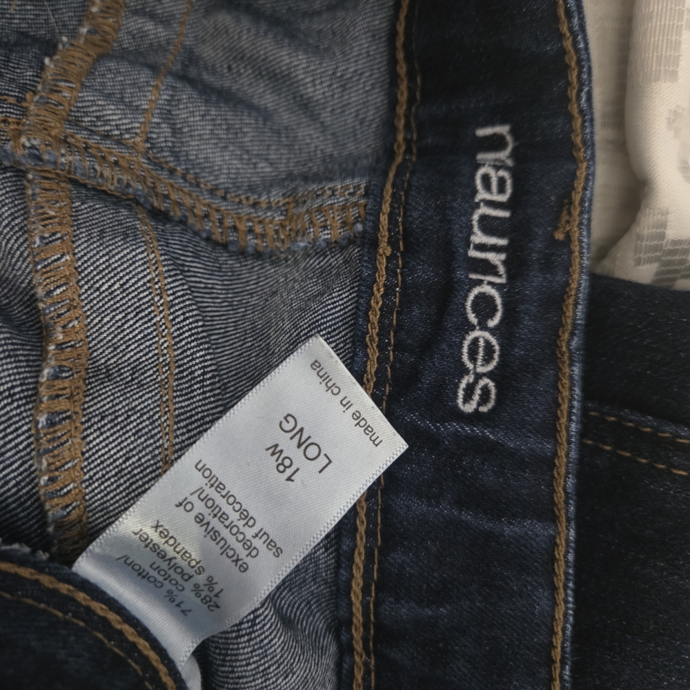 Maurices Dark Blue Flare & Wide Leg Jeans